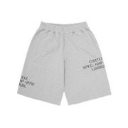 HMP STENCIL SWEATSHORT [HEATHER GREY]