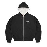 HMP THERMAL ZIP HOODIE [BLACK]
