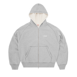 HMP THERMAL ZIP HOODIE [HEATHER GREY]