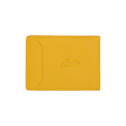 ISLAND LEATHER CARD HOLDER [YELLOW]