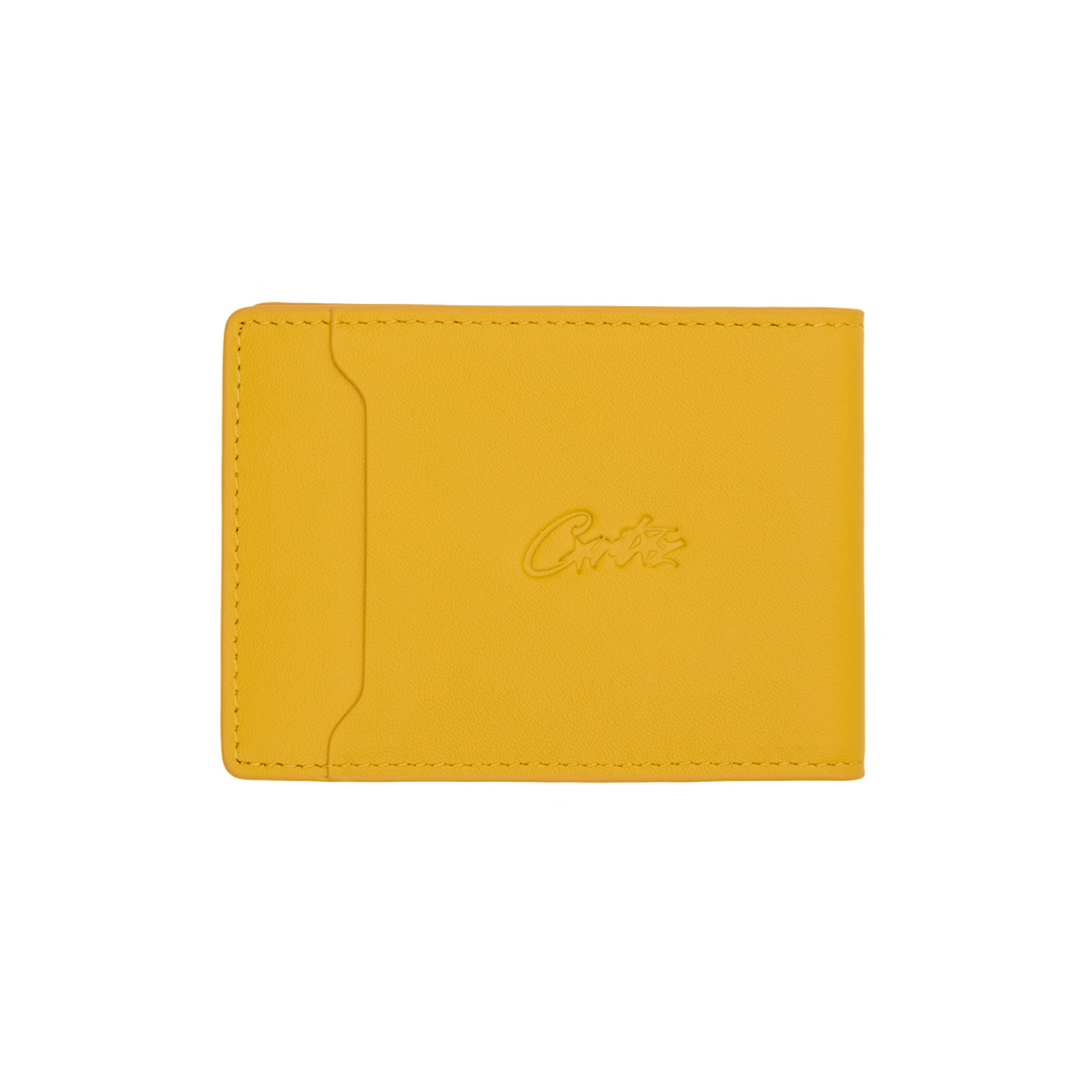 ISLAND LEATHER CARD HOLDER [YELLOW]