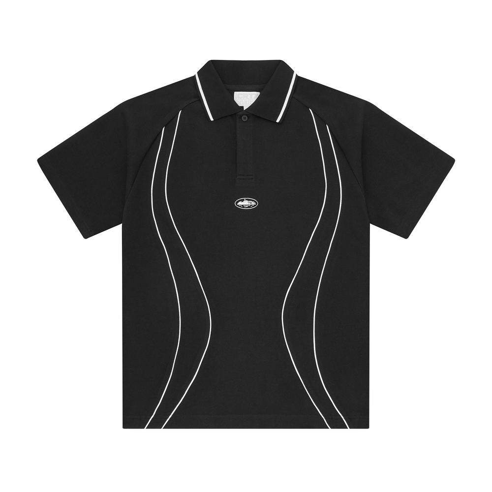 ISLAND PIQUE POLO SHIRT [BLACK]