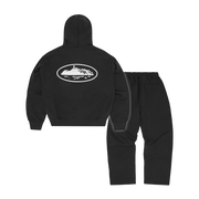 ISLAND PUFF PRINT TRACKSUIT [BLACK]