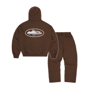 ISLAND PUFF PRINT TRACKSUIT [BROWN]