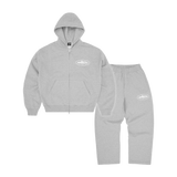 ISLAND PUFF PRINT TRACKSUIT [HEATHER GREY]