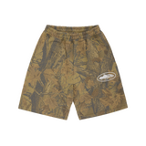 ISLAND PUFF PRINT SWEATSHORT [FOREST CAMO]