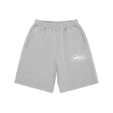 ISLAND PUFF PRINT SWEATSHORT [HEATHER GREY]
