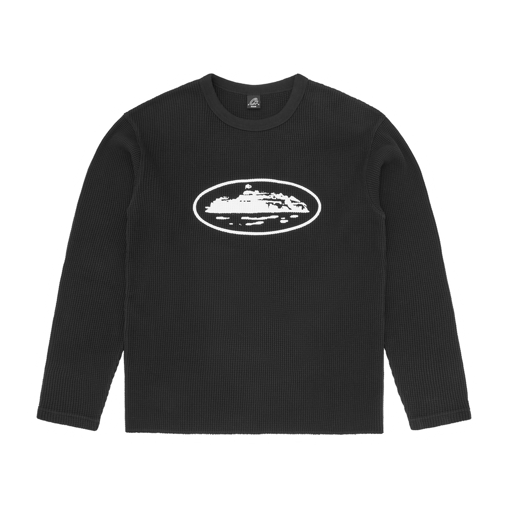 ISLAND WAFFLE THERMAL [BLACK]