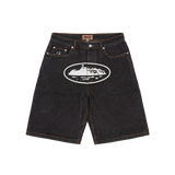 ISLAND DENIM SHORT [WASHED BLACK]