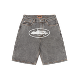 ISLAND DENIM SHORT [LIGHT GREY]