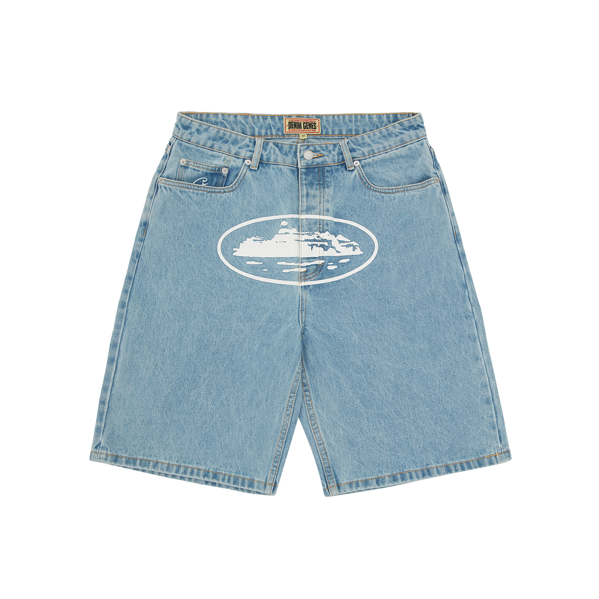 ISLAND DENIM SHORT [STONEWASH]