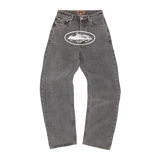 ISLAND BAGGY JEANS [LIGHT GREY]
