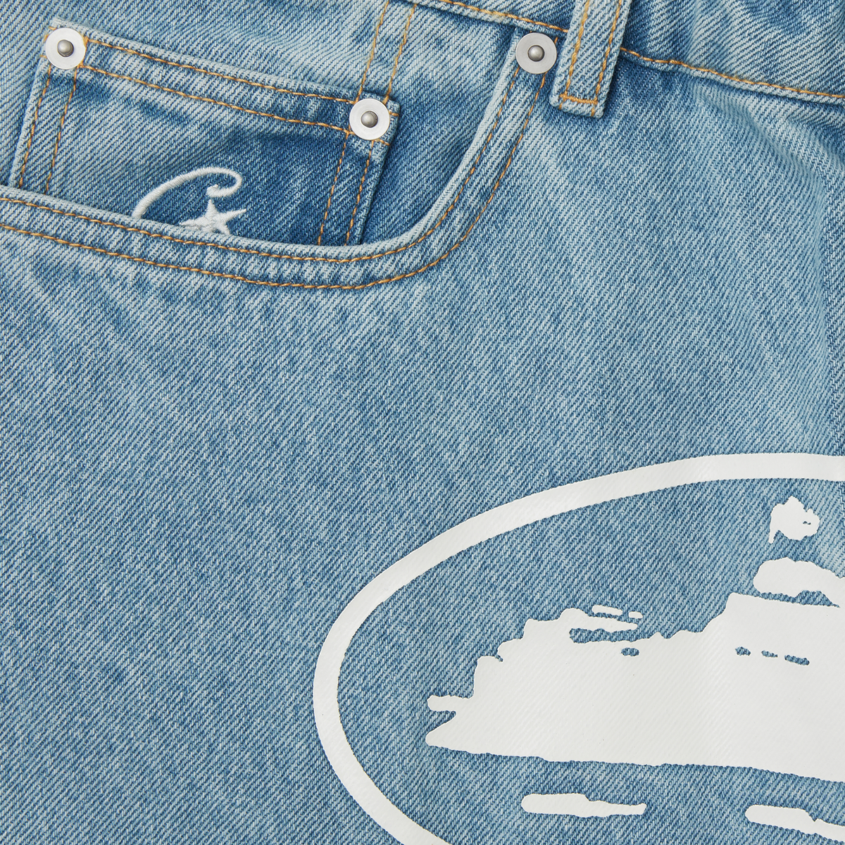 ISLAND DENIM SHORT [STONEWASH]
