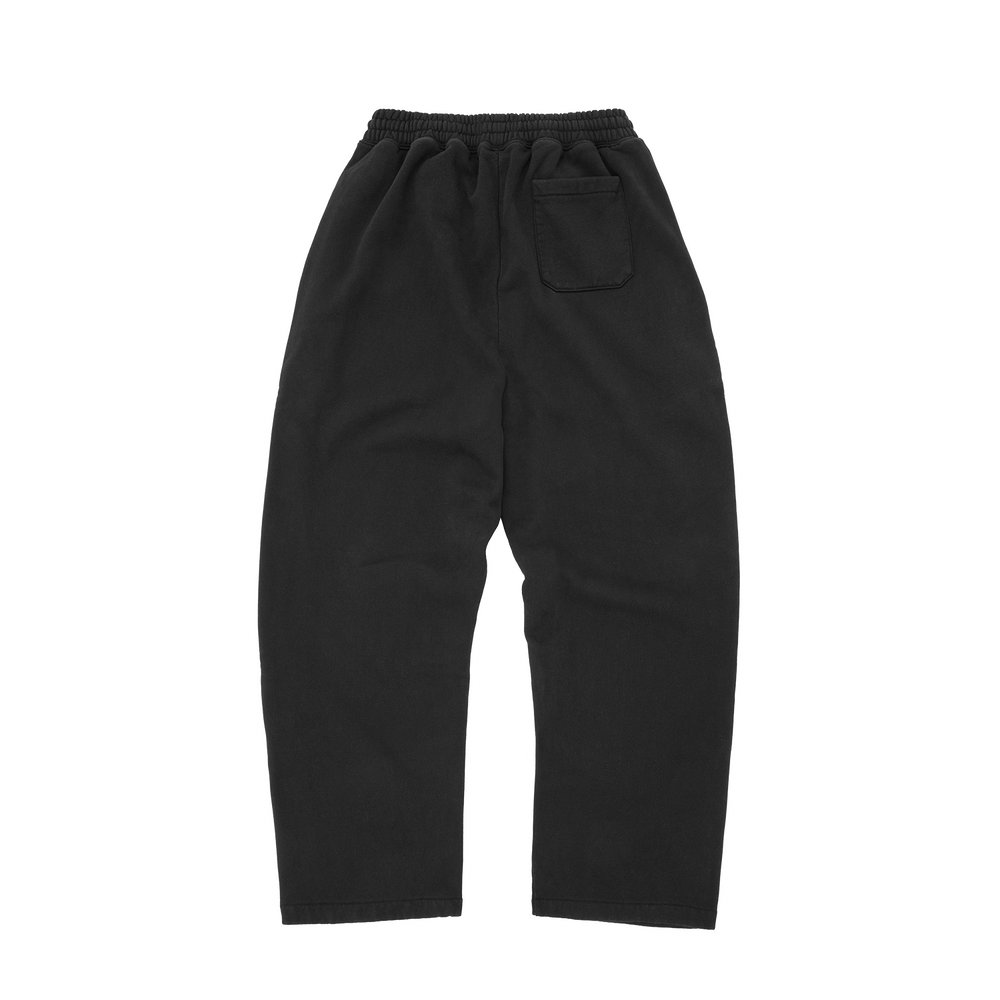 GIAPPONESE OPEN HEM SWEATPANT [BLACK]
