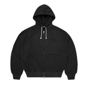 ISLAND KNOCKOUT ZIP HOODIE [BLACK]