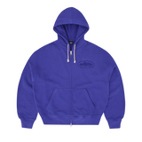 ISLAND KNOCKOUT ZIP HOODIE [INDIGO BLUE]