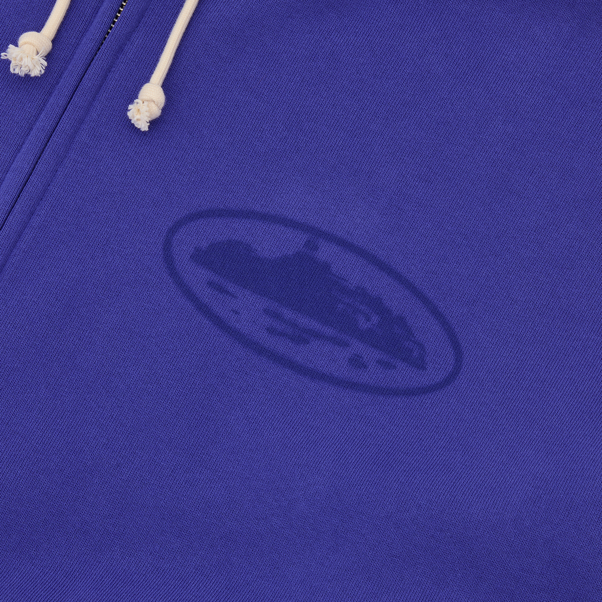ISLAND KNOCKOUT ZIP HOODIE [INDIGO BLUE]