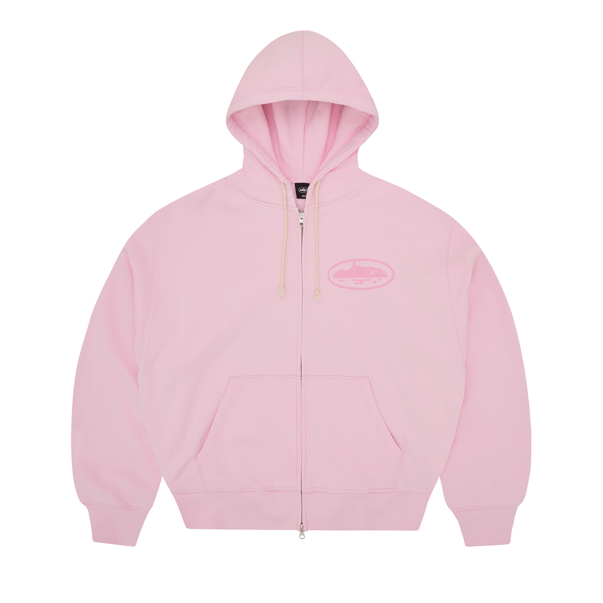 ISLAND KNOCKOUT ZIP HOODIE [PINK]