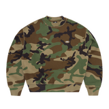 MINI ISLAND CREWNECK [WOODLAND CAMO]