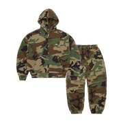 MINI ISLAND HOODIE TRACKSUIT [WOODLAND CAMO]