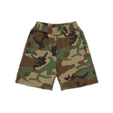 MINI ISLAND SWEATSHORT [WOODLAND CAMO]