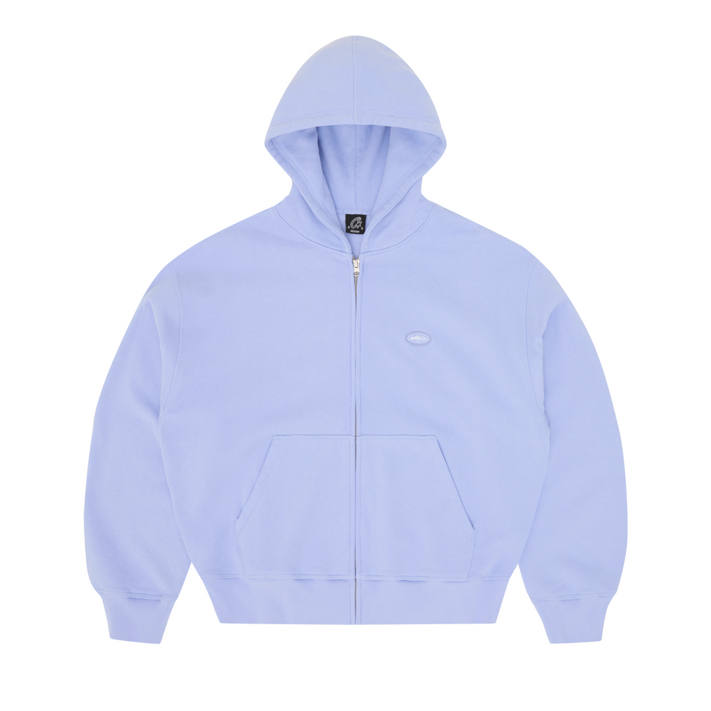 MINI ISLAND ZIP HOODIE [BABY BLUE]