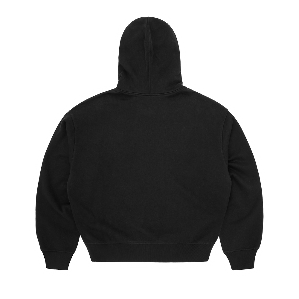 MINI ISLAND ZIP HOODIE [BLACK]