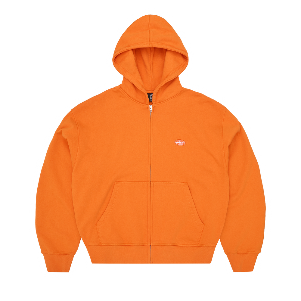 MINI ISLAND ZIP HOODIE [ORANGE]