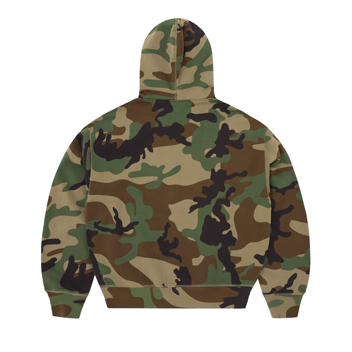 MINI ISLAND ZIP HOODIE [WOODLAND CAMO]