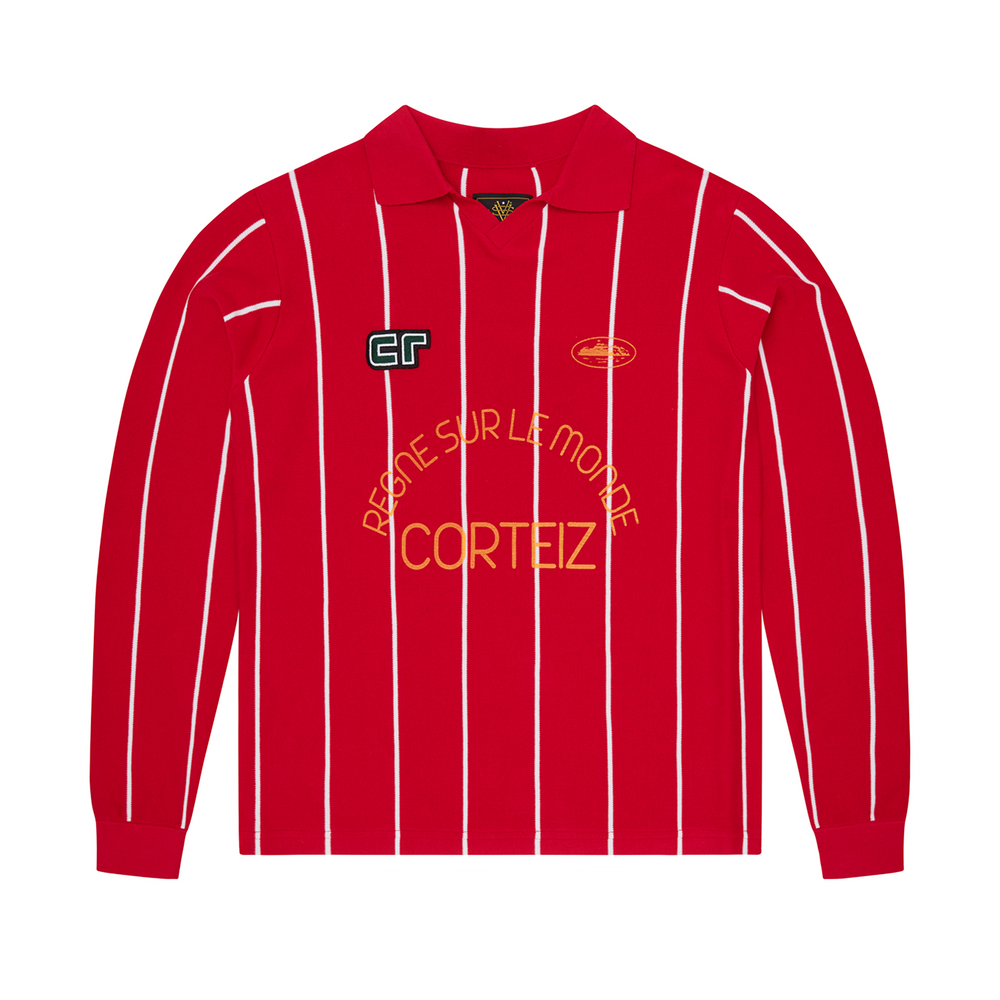MONDE KNIT LS JERSEY [RED]