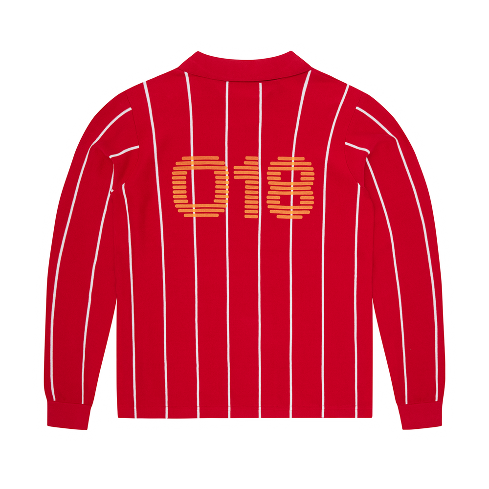 MONDE KNIT LS JERSEY [RED]