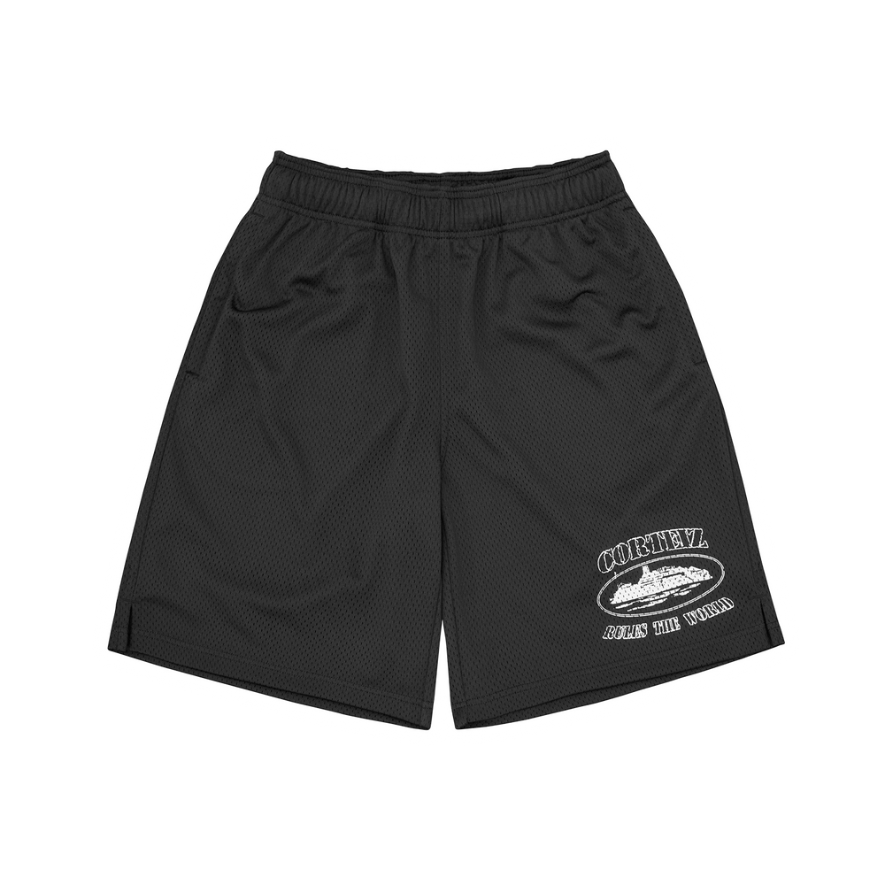 OG ALCATRAZ MESH SHORT [BLACK]