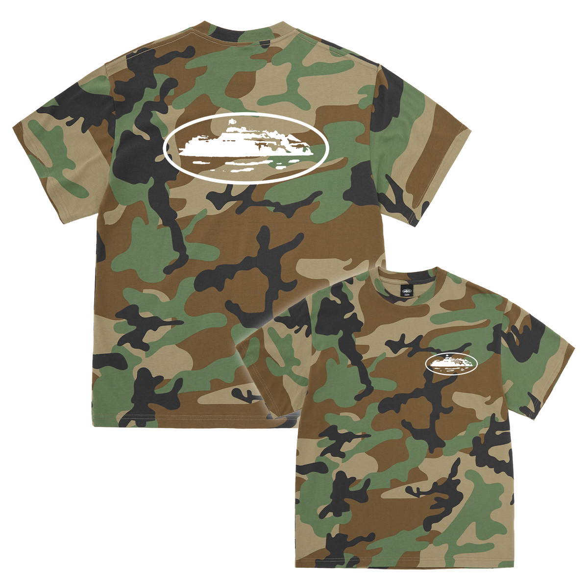 OG ISLAND TEE [WOODLAND CAMO]