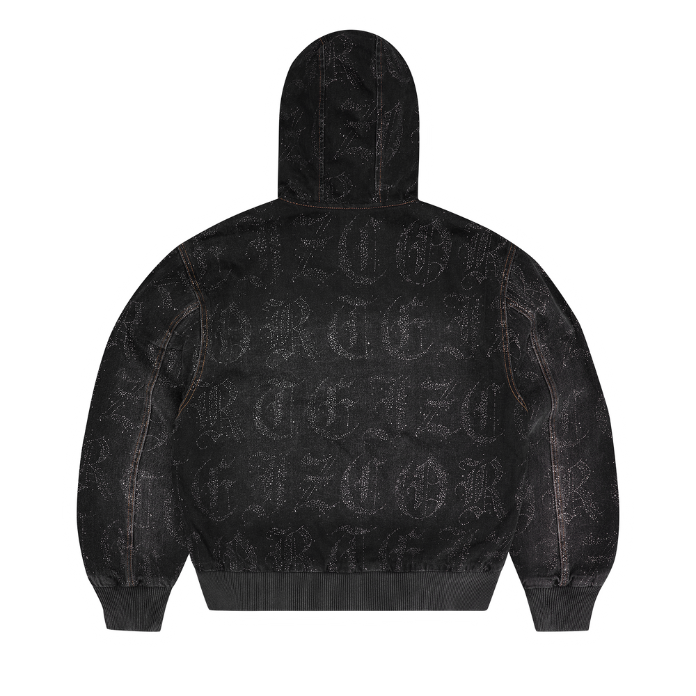 OLD ENGLISH DENIM WORK JACKET [BLACK WASH]