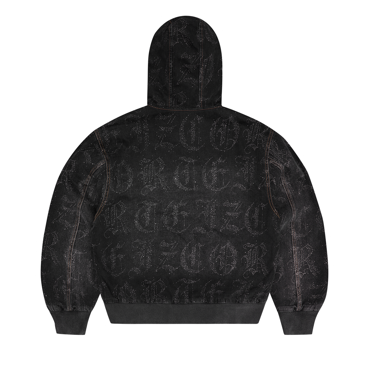 OLD ENGLISH DENIM WORK JACKET [BLACK WASH]