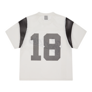 OPEN MESH PANEL JERSEY [CREAM]
