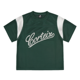 OPEN MESH PANEL JERSEY [FOREST GREEN]
