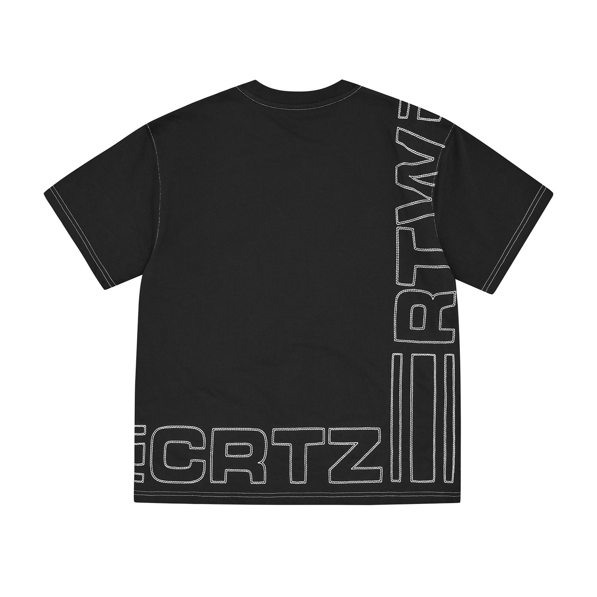 OUTLINE HEAVYWEIGHT TEE [BLACK]