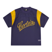 OPEN MESH PANEL JERSEY [NAVY/YELLOW]