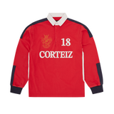 PANELLED RUGBY [RED]