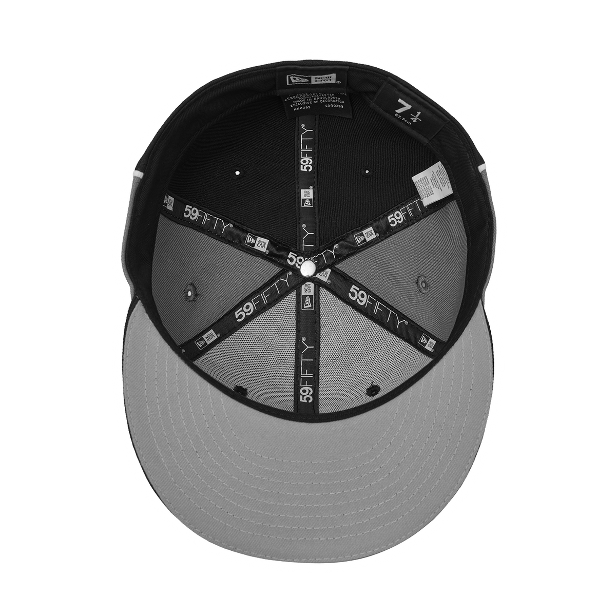 PIRATE RADIO NEW ERA FITTED CAP [BLACK/GREY]