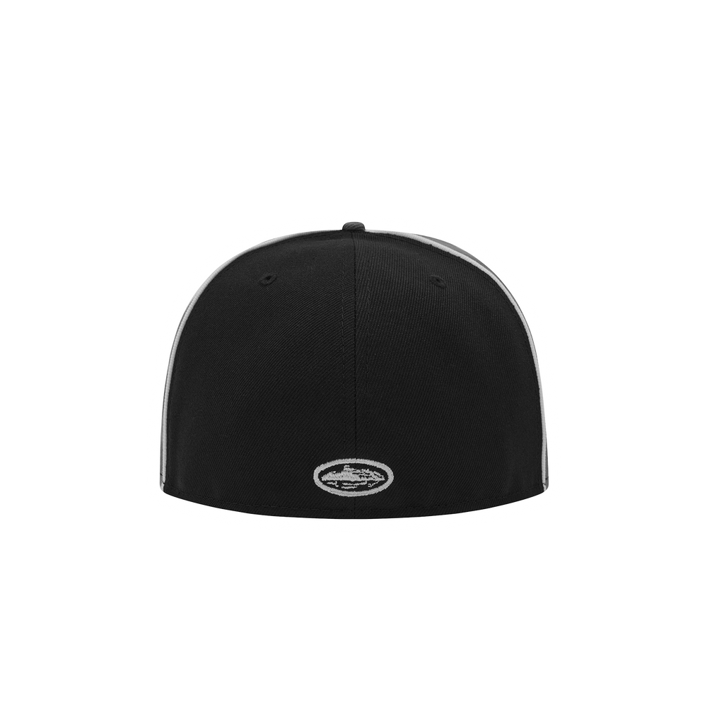 PIRATE RADIO NEW ERA FITTED CAP [BLACK/GREY]