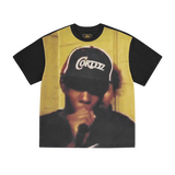 PIRATE RADIO HEAVYWEIGHT TEE [BLACK]