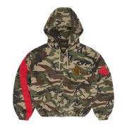 EMBLEM RIPSTOP JACKET [WOODLAND CAMO]