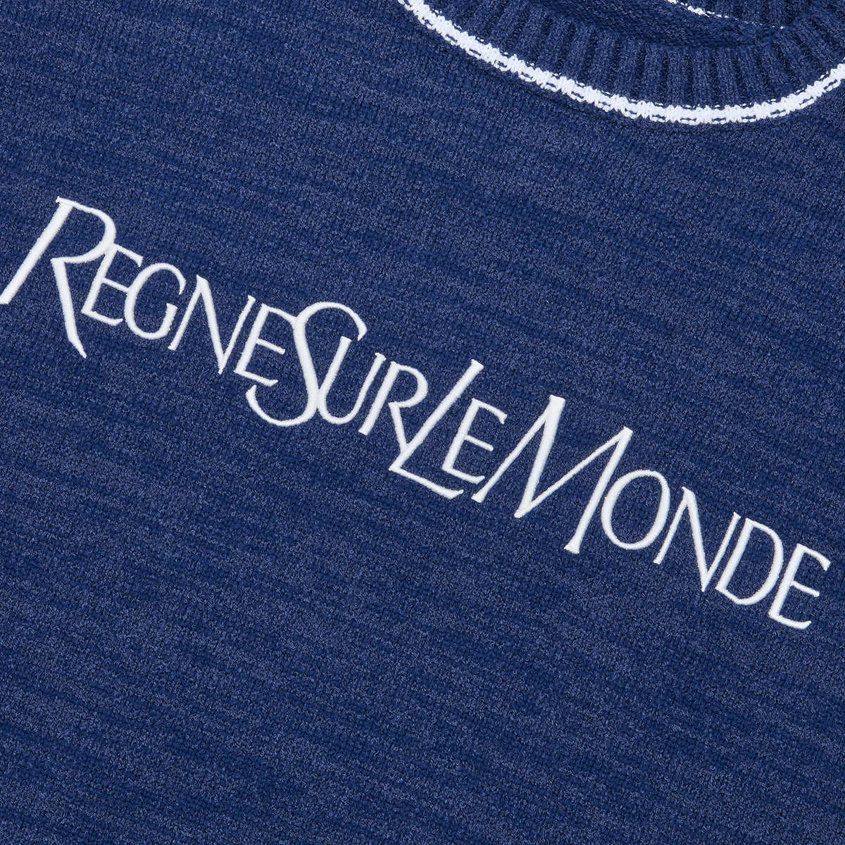 RSLM KNIT CREWNECK [NAVY]