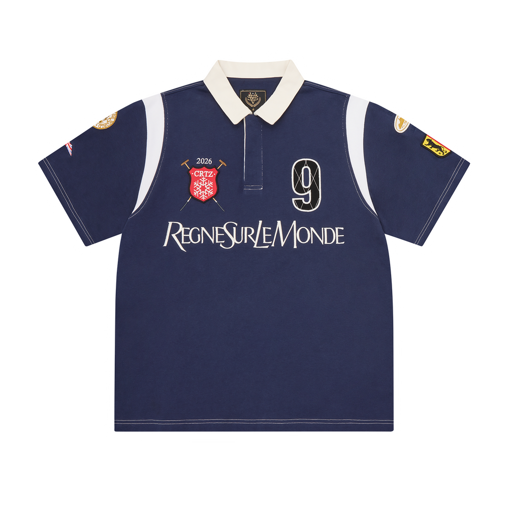 ALPINE POLO SHIRT [RSLM NAVY]