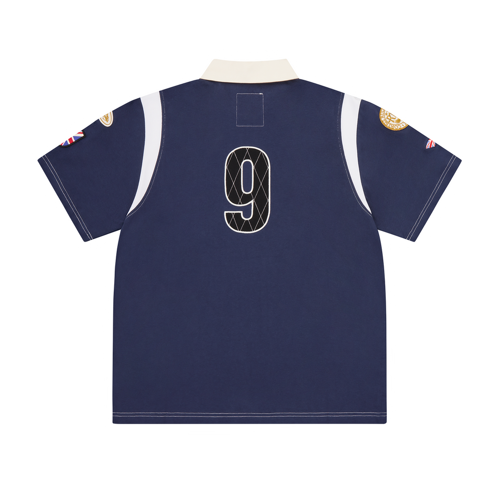 ALPINE POLO SHIRT [RSLM NAVY]