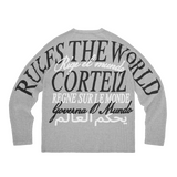 WORLDWIDE WAFFLE THERMAL [HEATHER GREY]