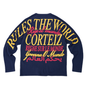 WORLDWIDE WAFFLE THERMAL [NAVY]