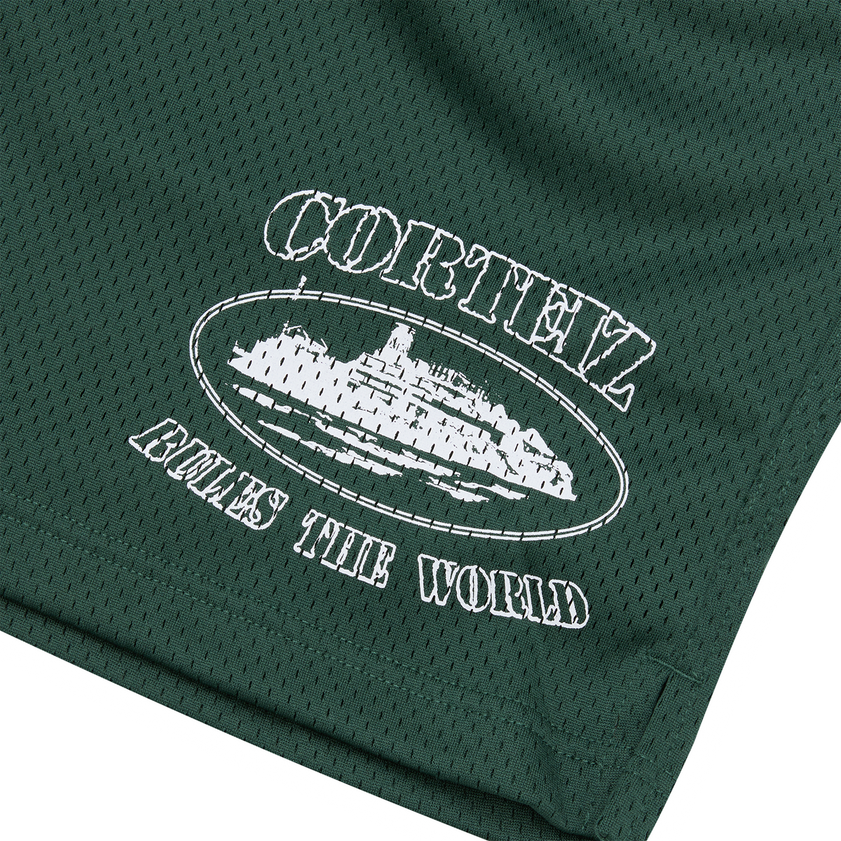 OG ALCATRAZ MESH SHORT [FOREST GREEN]